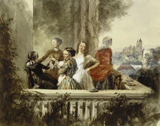 En plein air, 1852