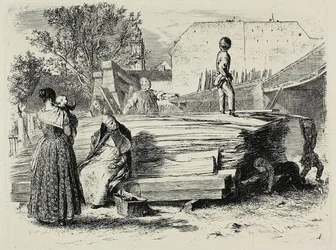 Planche quatre, de Radierversuche