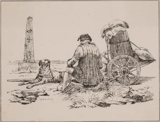Le colporteur et son chien