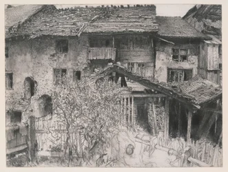 Maisons anciennes à Interlaken