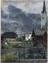 Vue depuis la Villa Herrmann sur la vallée de Hofgastein