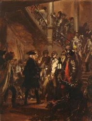 Bonsoir, messieurs ! (Frédéric le Grand à Lissa). Esquisse
