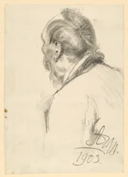 Portrait en buste d