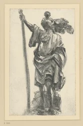 Saint Christophe, maître des apôtres de Freiberg, à Dresde