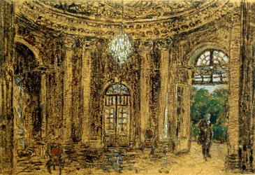 Concert à Sanssouci, étude, années 1850