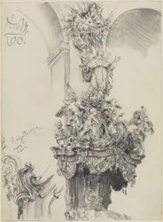 Le couronnement de la chaire de l