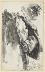 Étude de Havelock et de visage (cette dernière rejetée)