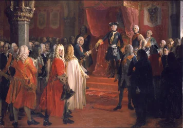 Hommage des États de Silésie