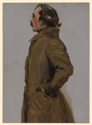 Étude pour le tableau « Sermon dans l