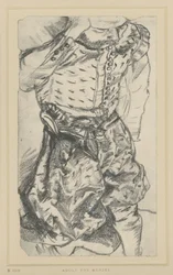 Modèle dans le costume d