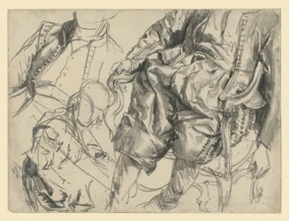 Modèle dans le costume d