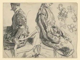 Maquette représentant le costume d