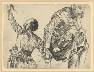 Maquette représentant le costume d