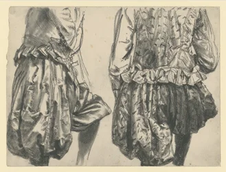 Maquette représentant le costume d