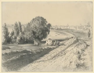 Esquisse pour le tableau « Le chemin de fer Berlin-Potsdam »