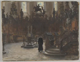 Les stalles du chœur de la cathédrale de Mayence