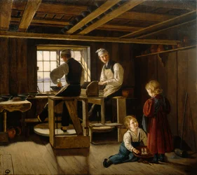 Un atelier de potiers