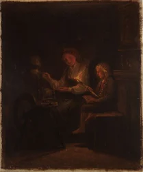 Près du rouet