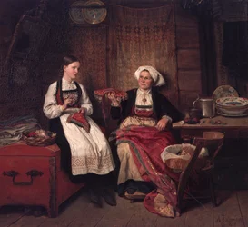 Couronne de mariage des grands-mères