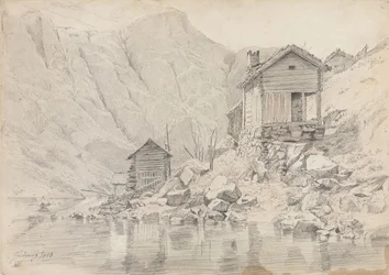 Maison au bord de la plage, Gudvangen