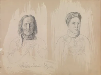 Pål Knutsen Enderud, Uvdal et une femme
