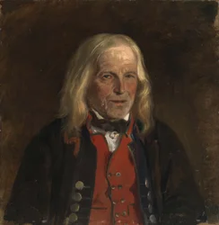 Étude de portrait du fermier Jan Sandve [?]