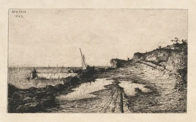 Environs de Carqueronne, 1882