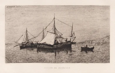 Barque de pêcheurs / Barque de cabotage (Côtes d