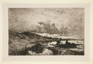 Un Soir, Bords du Rhône à Rix