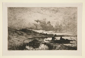 Un soir, bords du Rhône à Rix