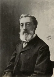 Portrait du peintre français Jean André Rixens ( 1846
