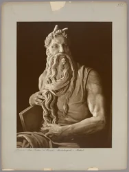 Rome : Détail du Moïse de Michel-Ange