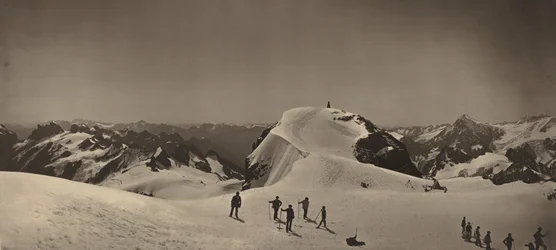 Sommet du Mont Titlis, Suisse, 1866