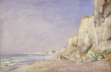 Falaises près de Dieppe, 1862
