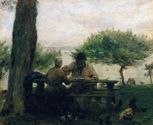 Le Repas à Honfleur, 1875