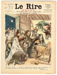 Couverture de "Le Rire Rouge", Satirique en Couleurs