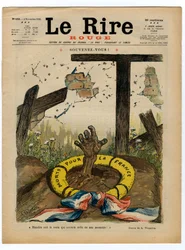 Couverture de « Le Rire Rouge », Satirique en Couleurs
