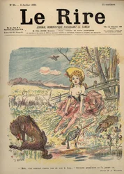 Le Petit Chaperon Rouge - bergère seins nus, Chaperon Rouge - Mais, c