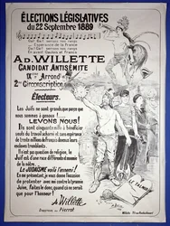 Affiche promouvant l