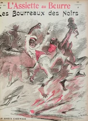 Les bourreaux des personnes noires, couverture de «L