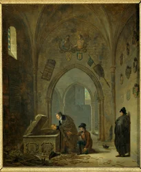 Vivant Denon, en Espagne, remettant dans leurs tombeaux les restes du Cid et de Chimène …