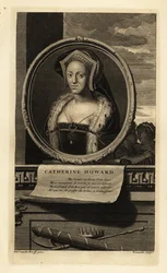 Catherine Howard (1528-1542) (gravure)
