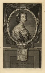 Henriette Marie de France, épouse du roi Charles Ier d