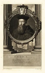 Reginald Pole (1500-1558) (gravure)