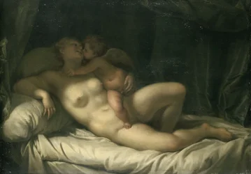 Amor embrassant Vénus