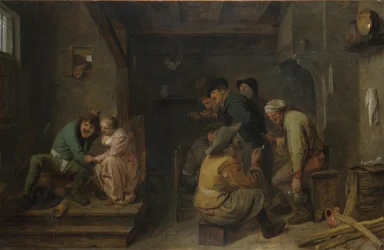 Scène de taverne, vers 1635