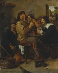 Les fumeurs, vers 1636