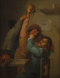 Scène de boisson