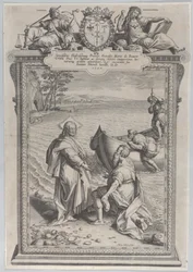 Christ appelant Saint André, qui s