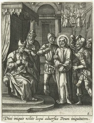 Le Christ devant Caïphe